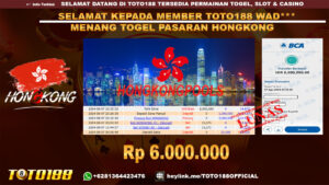 Bukti JP Kemenangan TOGEL PASARAN HONGKONG 07 agust 24